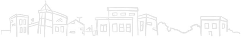 Women in Residential Property Skyline Background